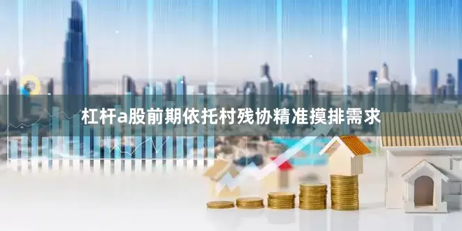 杠杆a股前期依托村残协精准摸排需求